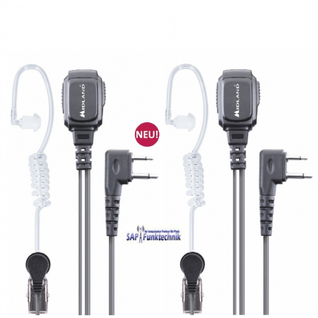 Preview: 2er-Kofferset MIDLAND G9 PRO, inkl. MA 31-L Pro Security Headset